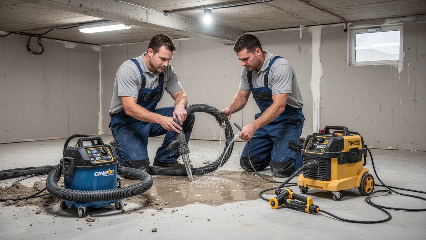 Crawl Space Water Removal