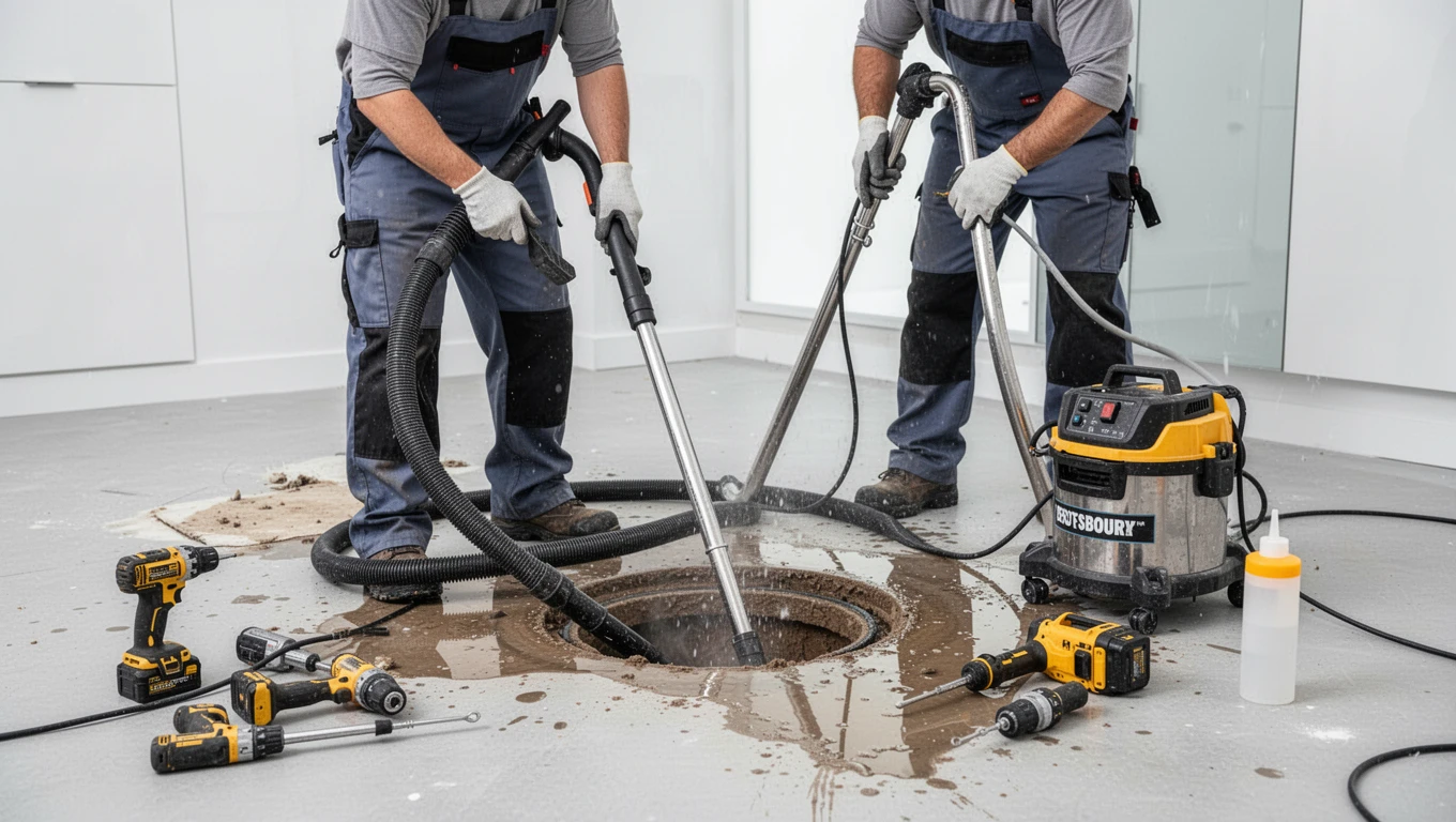 Sewage Backup Cleanup